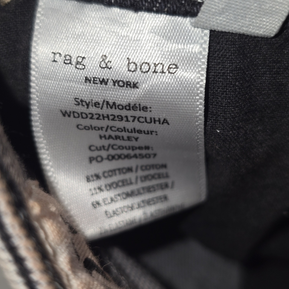 Rag & Bone Casey High-Rise Ankle Flare Jeans Women's Size 27 - Picture 11 of 12